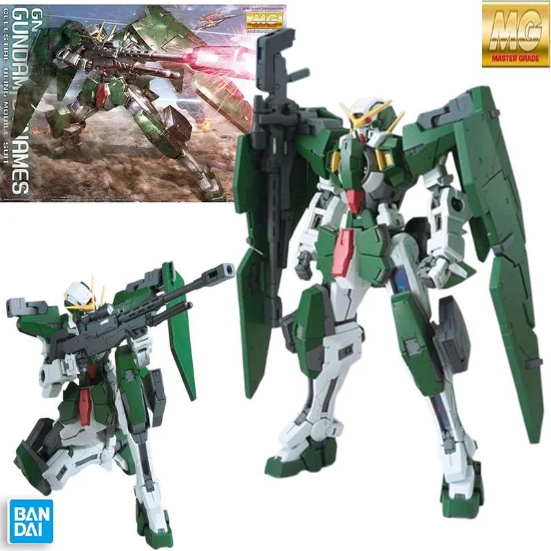 مجموعة نماذج Bandai MG 1/100 Gundam Dynames - لعبة تجميع مقاتلة الرسوم المتحركة للأطفال