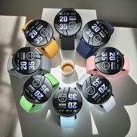 D18 Smart Watch – Heart Rate Monitor, Round Digital Fitness Watch for Men & Women (Band Included, Compare with D20/Y68)