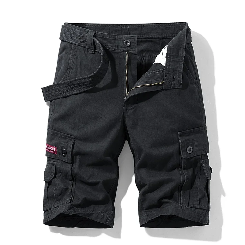 Pantaloncini cargo da uomo nuovi estivi Pantaloncini tattici multitasche in cotone Pantaloncini Bermuda casual da uomo Pantaloncini da jogging militari da esterno Uomo