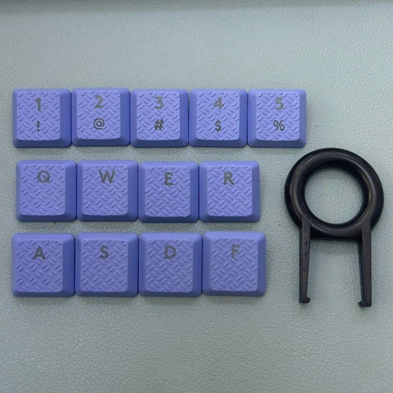 

Extured Purple Keycap Set for Logitech GL Switches | RGB Backlit | Compatible with G915, G913, G815, G813, TKL Series Keyboards