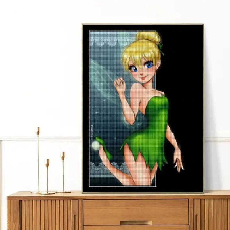 5D الماس اللوحة ديزني الأميرة فتاة المجمدة سنو وايت الجان ديكور المنزل الفن كامل مربع ومستدير فسيفساء التطريز عبر غرزة