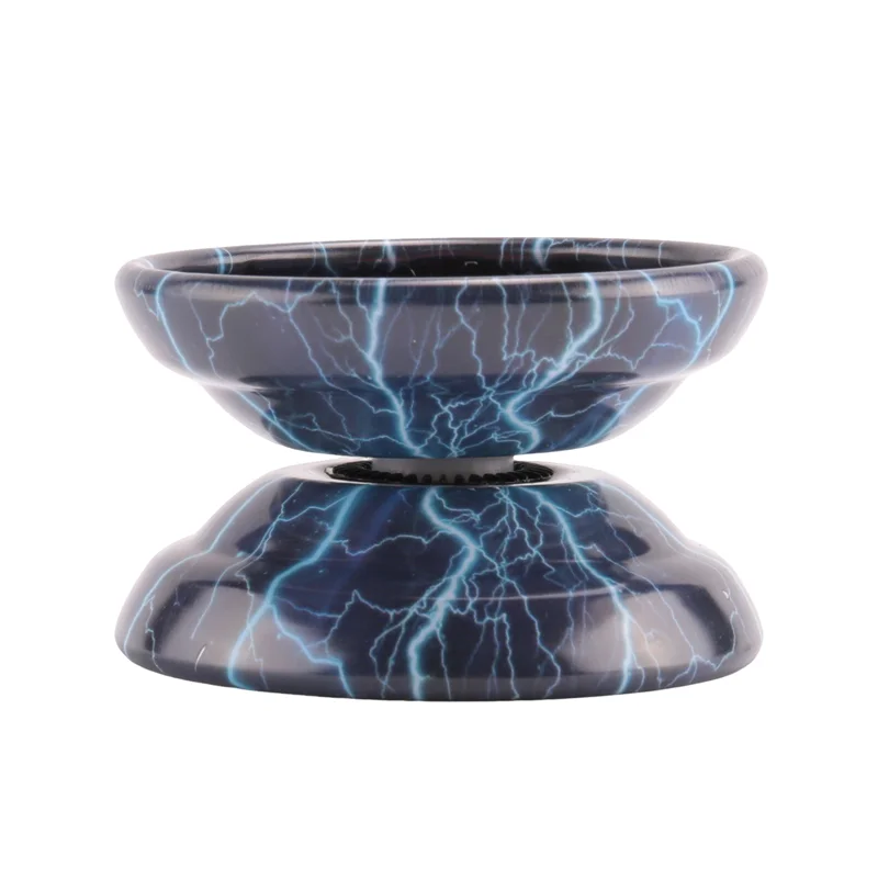 FBIL-10Pcs سبيكة كرات يويو الاستجابة الملونة استجابة الكرة المعدنية المبتدئين سلسلة خدعة الكرة للمبتدئين