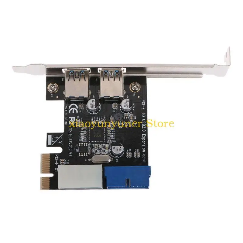 

P9JB PCIE 2-порт 5 Гбит / с USB Адаптер расширения карт для настольных компьютеров