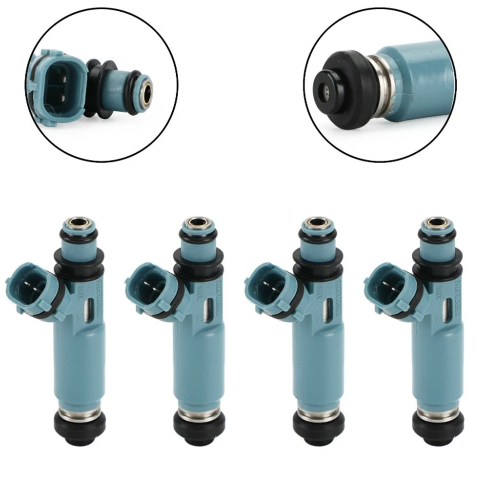 4Pcs/Set Blue Fuel Injectors For MAZDA RX7 RX8 MX5 MIATA TURBO FC3S 52lb 550cc 195500-4460 