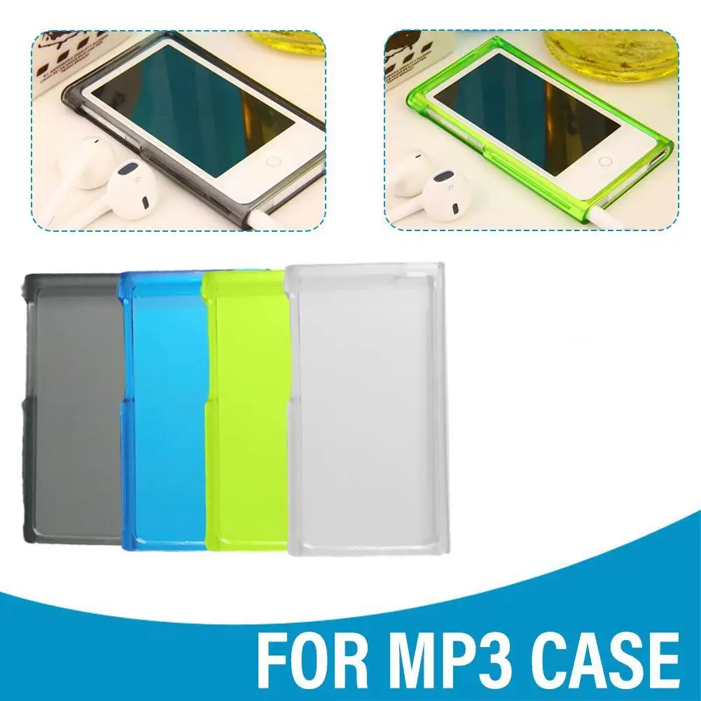 Suitable For Apple IPod Nano 7 Protective Case Nano 7 Solid Color PC Transparent Single Bottom Double-sided Hard Shell view 4