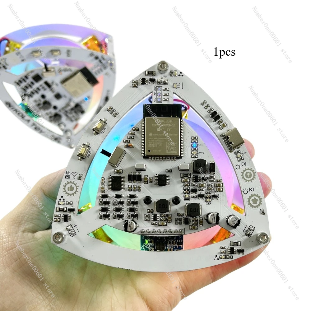 The Self Balancing Triangle Model Can Achieve The Conservation of Angular Momentum for Luminous Ornaments