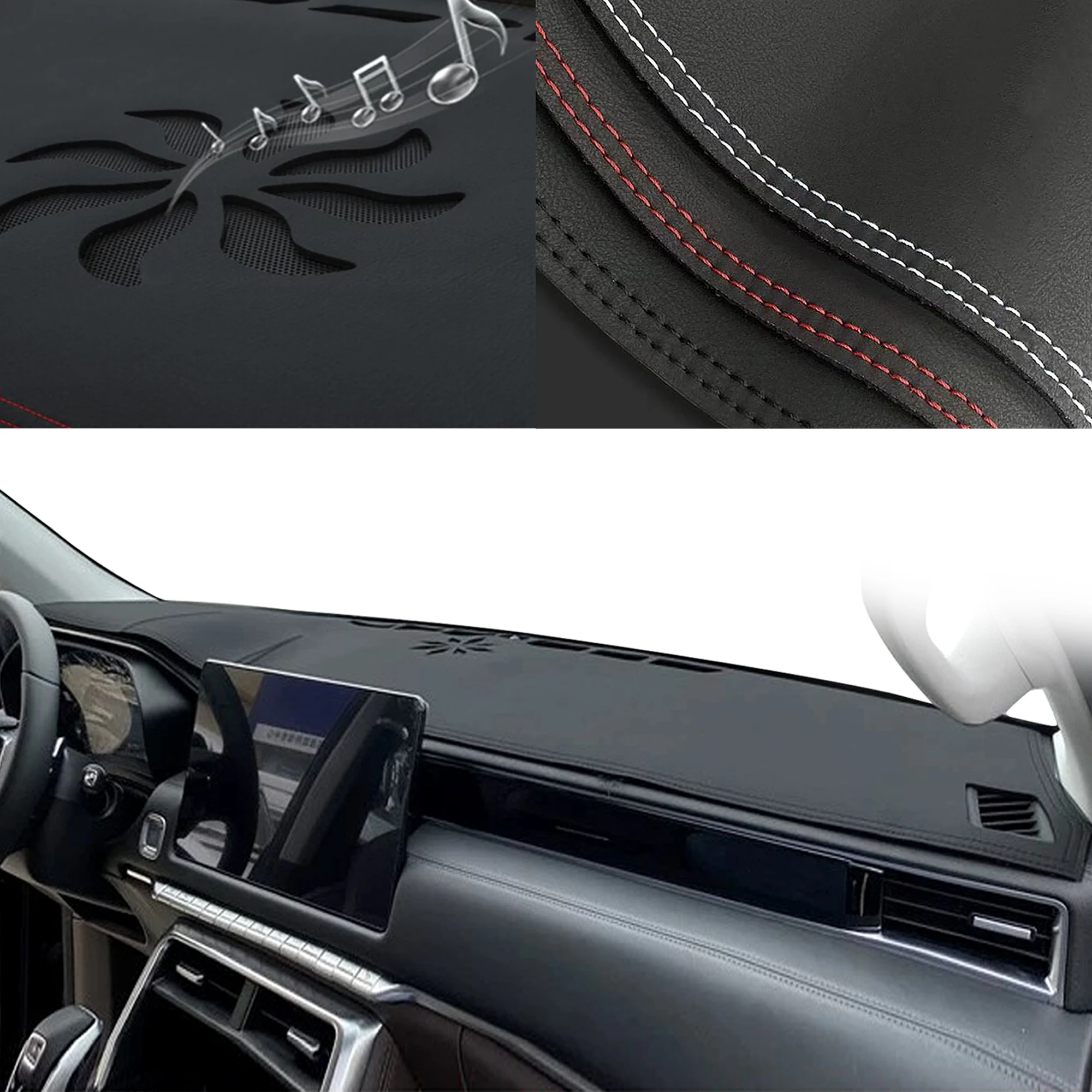 fit for Foton Tunland V9 V7 Special Customized Dashboard Cover Anti‑Glare Sunshade Pad Dash Mat Interior Accessories