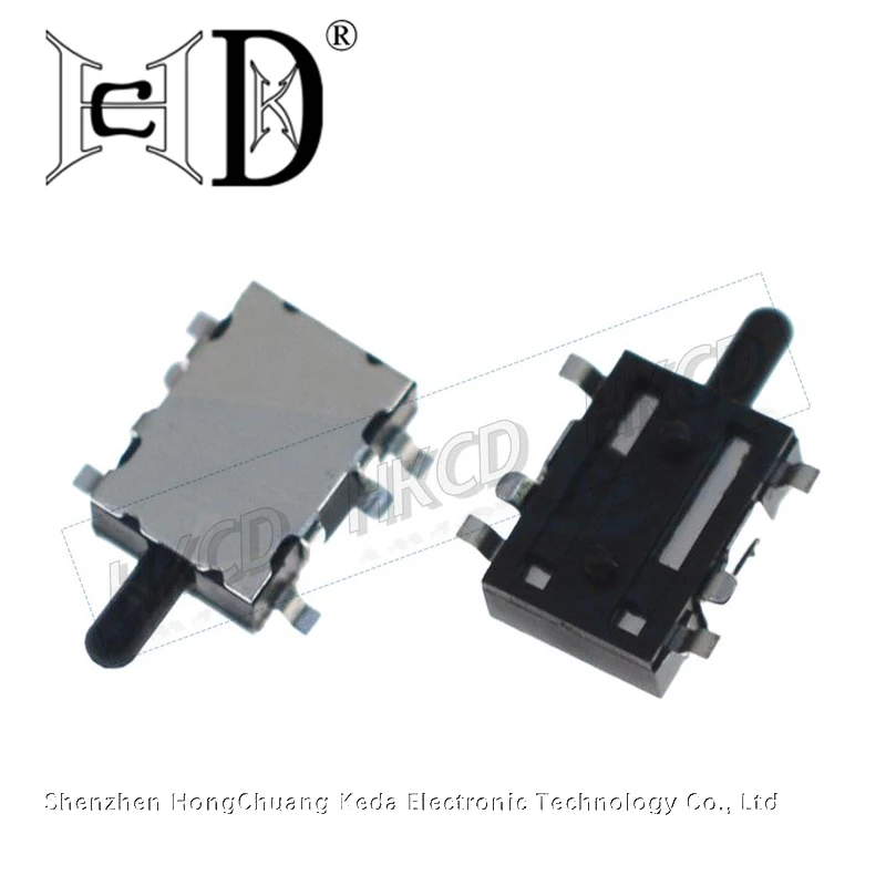 10pcs Mini Slide Switch reset Micro Toggle Switch Miniature Switch Normally closed Side press k1 12V 4.0*5.6*2.4MM