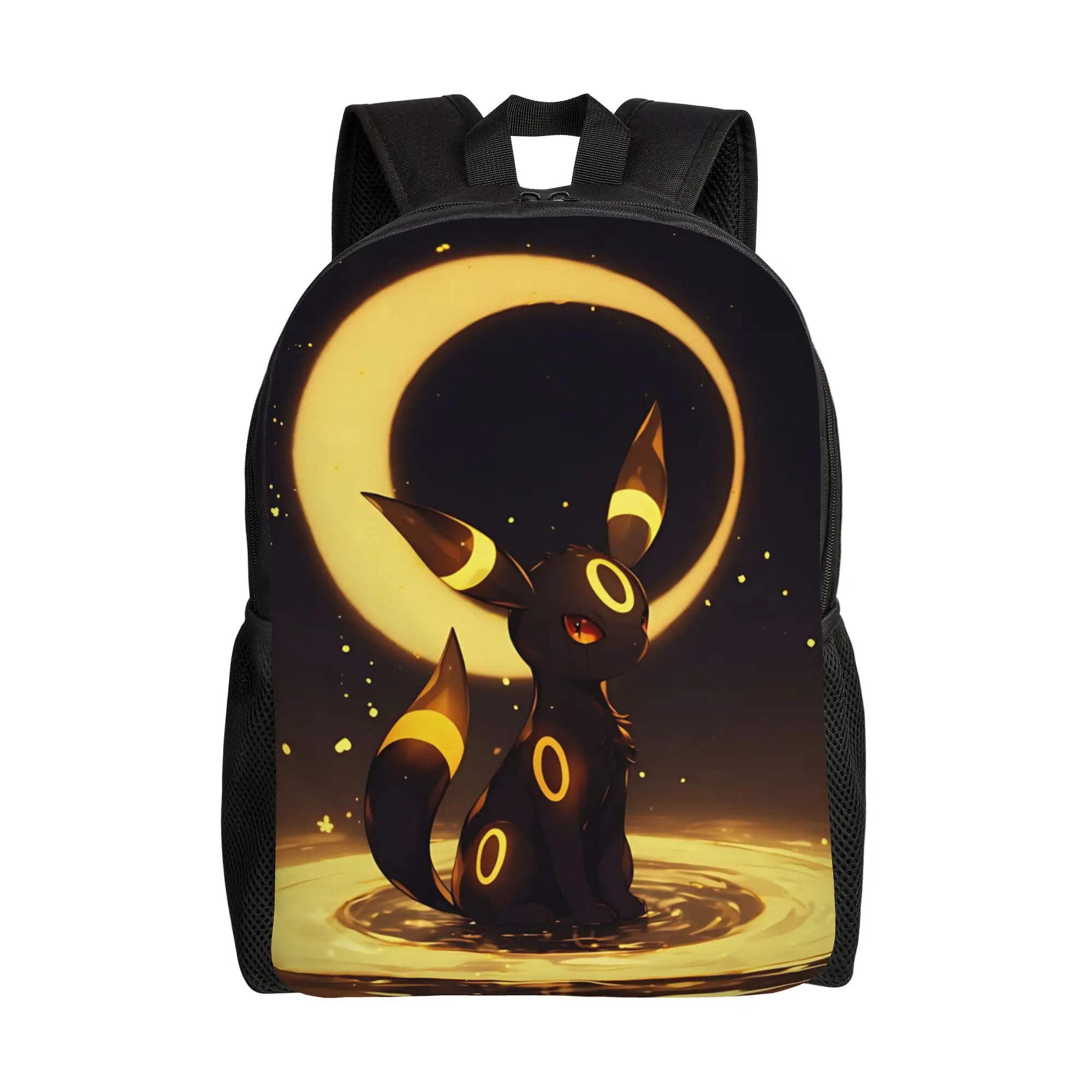 

1PC Fashion Backpacks Eeveelution Eevee pokemon Daypack funko Dual-Use Office Work Zipper Closure Rucksack