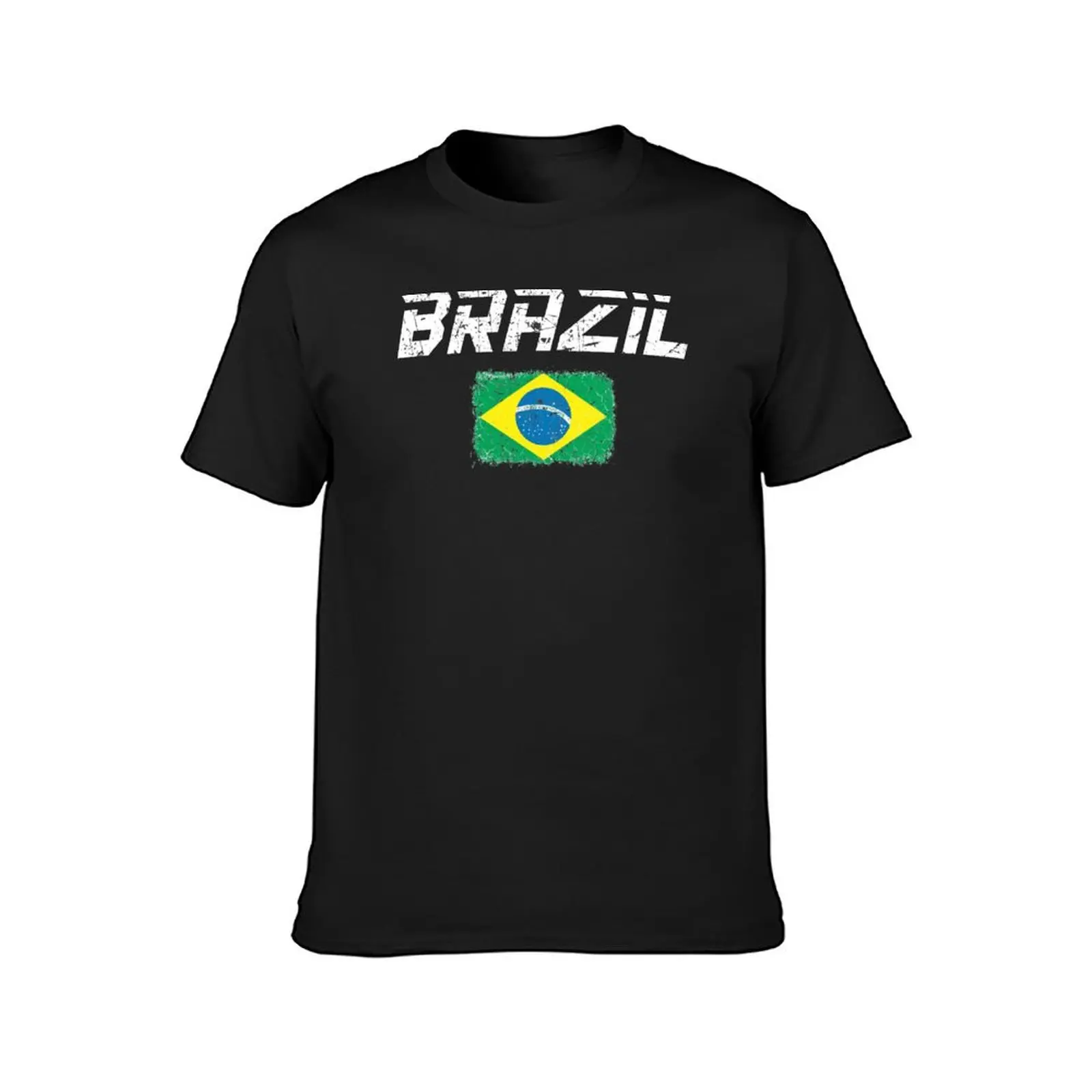 Brazil Soccer Team Fan Football Brazilian Flag 2022 T-Shirt tops Blouse shirts graphic tees sports fans mens cotton t shirts