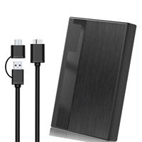 Portable External Hard Drive 1TB Storage Expansion HDD USB 3.0 USB-C for PC, Mac, Laptop, Phone, PS4, Xbox One, Office & Game