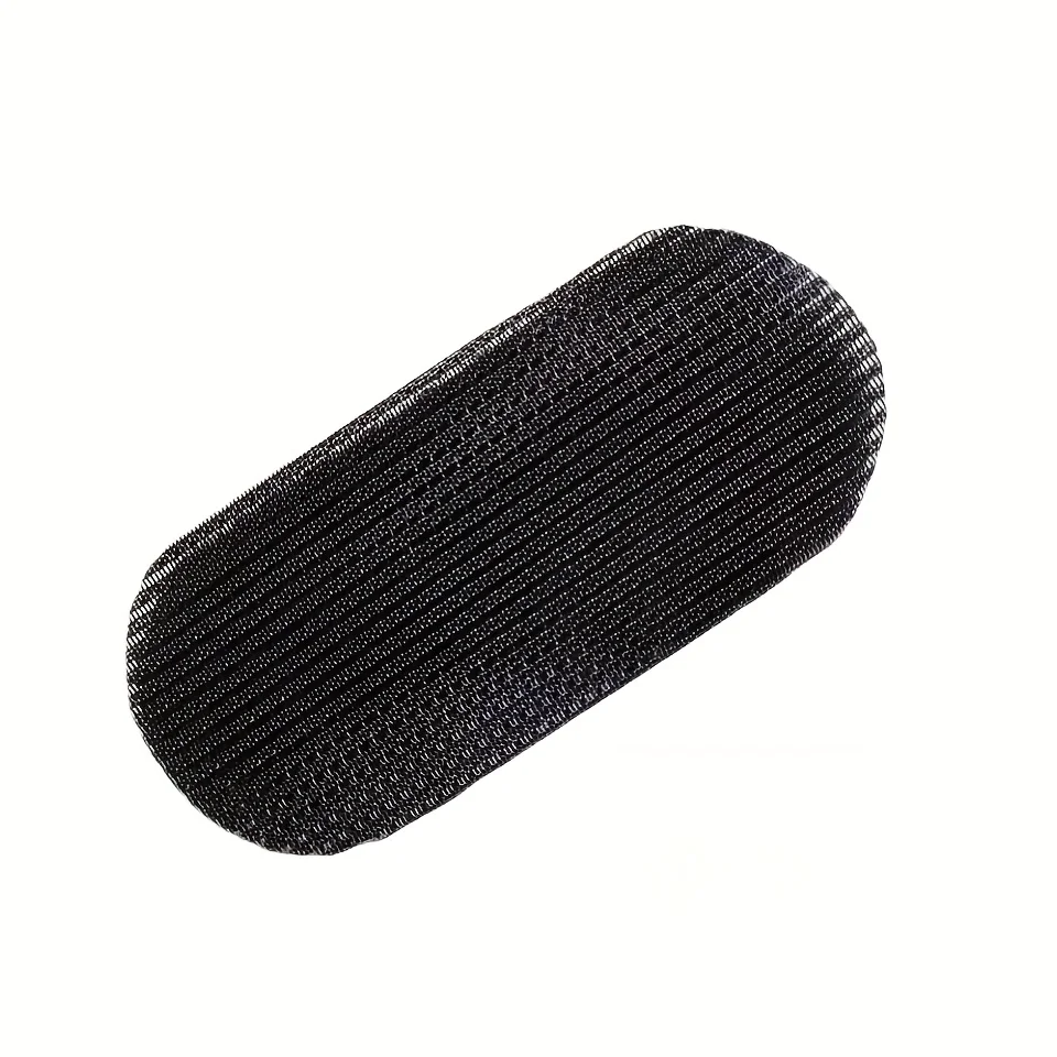 3 piezas de parches para flequillo, parches para el cabello, parches invisibles para arreglar el cabello roto, bandas de nailon para cabello rizado con velcro autoadhesivo