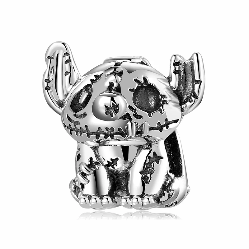 JIUHAO Original Punk Gothic Mech Pirate Egypt Charms 925 Sterling Silver Beads for Jewelry Making Fit Designer Charms Bracelet