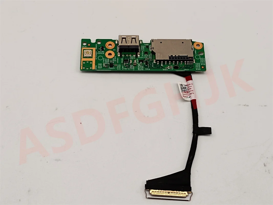 Suitable for Dell Inspiron 14 5482 power button USB SD card reader IO circuit board 2Y03W CN-02Y03W with cable CN-015YHC