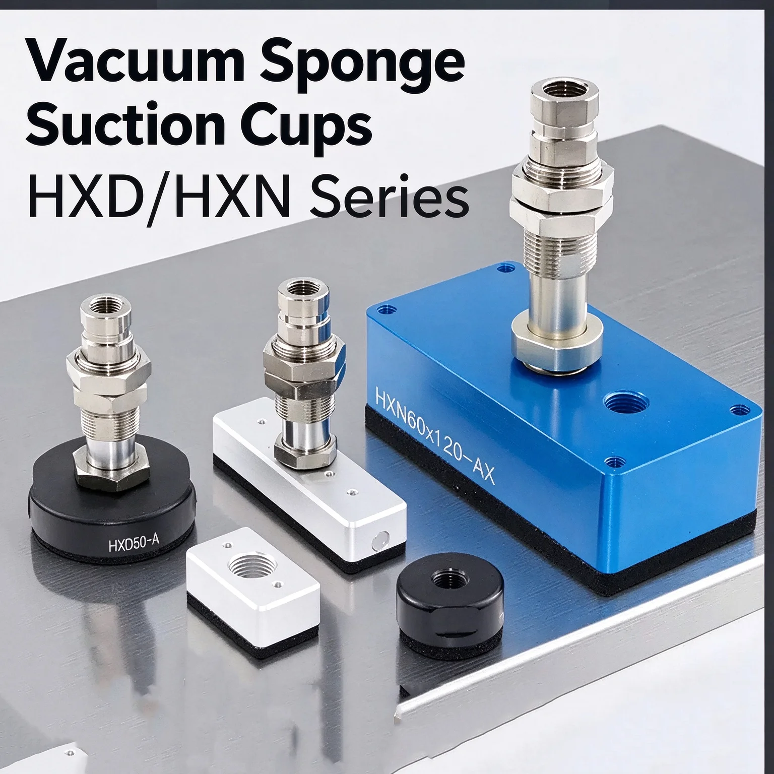 HXD30-A HXD40-A HXN22X38-A HXN60X120-A-X Vacuum Suction HXN22-38 HXD Vacuum Sponge Suction Cup Manipulator With Bumper Bar