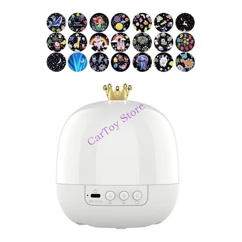 634f Projector Night Light с заменой фильмов Proctor для детской комнаты спальни подарки Фото №5