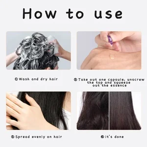 Magic Hair Vitamin -Kapsel, Keratinöl, schnelle Restaurierung, weiche, glatte, glänzende, tiefe Feuchtigkeitscreme, lockige trockene Kopfhaut, Haarpflegeprodukte 10 Hauptverkaufshaarcreme - №2