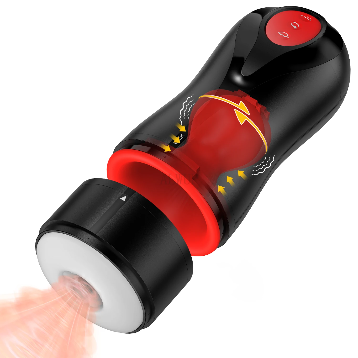

Hot Male Masturbator 10 Vibrating 5 Rotating 3 Sucking One-Click Storm Mode Hands-Free Cup Stoker Sex Toy/Dildo for Men