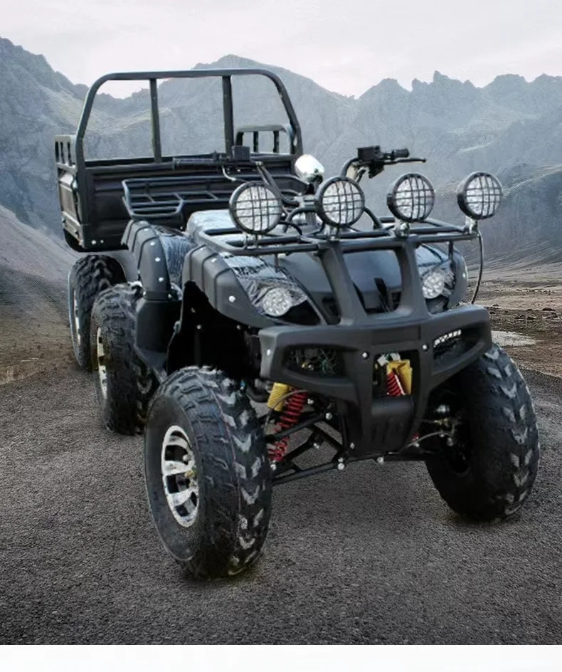 2024 New price  4X4 Quad Bike 400cc 500cc 300cc ATV for Adults Cargo with Trailer Shaft Drive