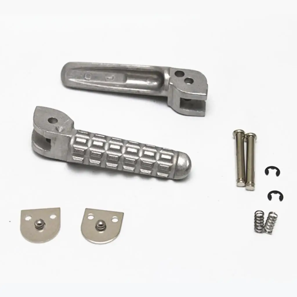 قطعتان من مساند القدم البديلة باللون الفضي لـ 09-13 696 #4