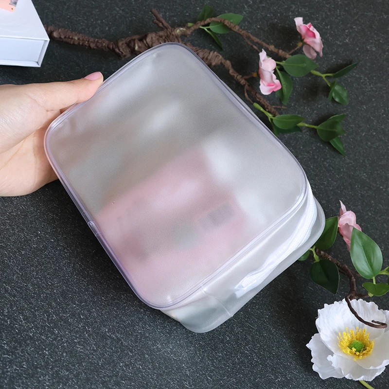 Transparent PVC Bags Travel Organizer Clear Makeup Bag Beautician Cosmetic Bag Beauty Case Toiletry Bag Make Up Pouch Wash Bags