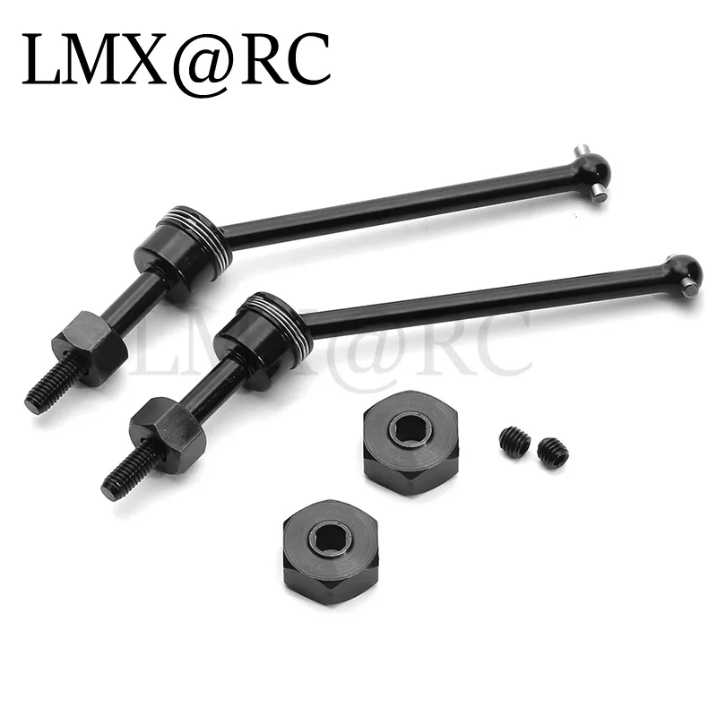 2pcs Metal Front Drive Shaft CVD for Losi LMT 4WD Solid Axle Monster Truck 1/8 RC Car Upgrade Parts