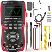 BSIDE ZT702S Handheld Digital Oscilloscope Signal Generator Full View True Color Screen Professional Multimeter Oscilloscope