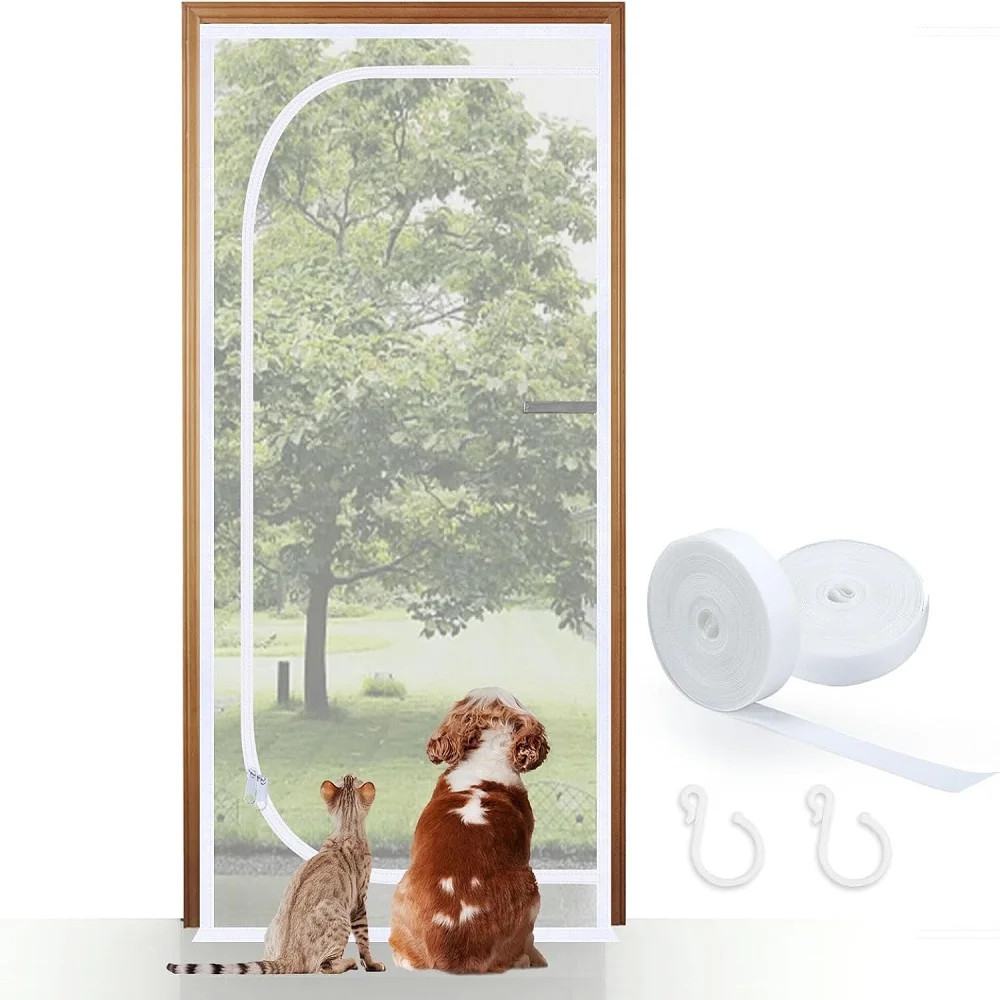 

Усиленная кошачья ширма, прочная защитная сетка для кошек для дома, гостиной, кухни, спальни, двери