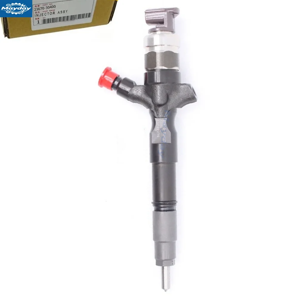 NEW DENS-O DIESEL FUEL INJECTOR FOR TOYOT-A HILU-X D4D 3.0L KUN26 1KD 2009-ON OEM 23670-30400