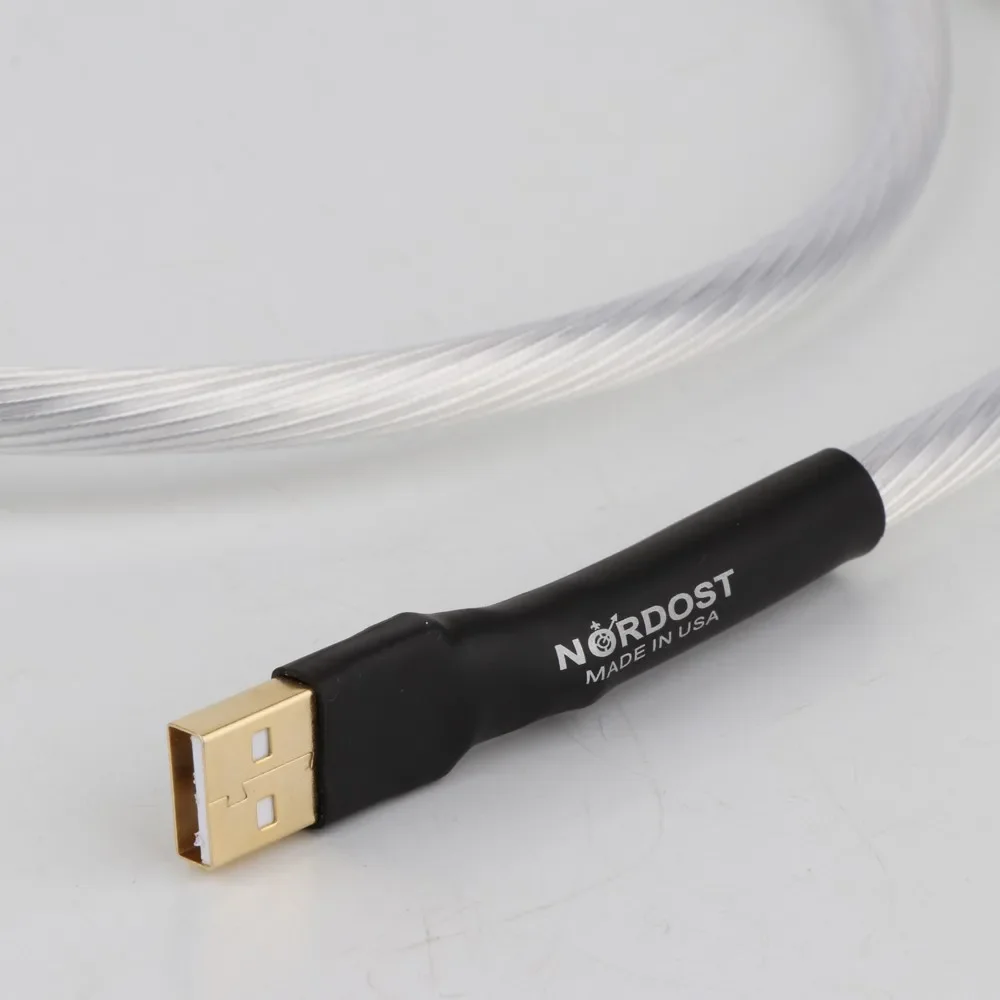 Nordost USB Cable Odin2 decoder DAC data cable USB A To Type C Sound Card Digital Cables 8 strands of  Silver Plated Type A to B