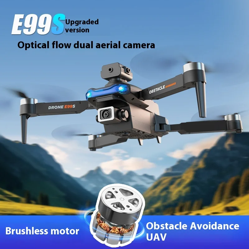 

Optical Flow Positioning Of Cross-border E99s Obstacle Avoidance Brushless Uav Dual-camera Hd Aerial Remote Control Aircraft