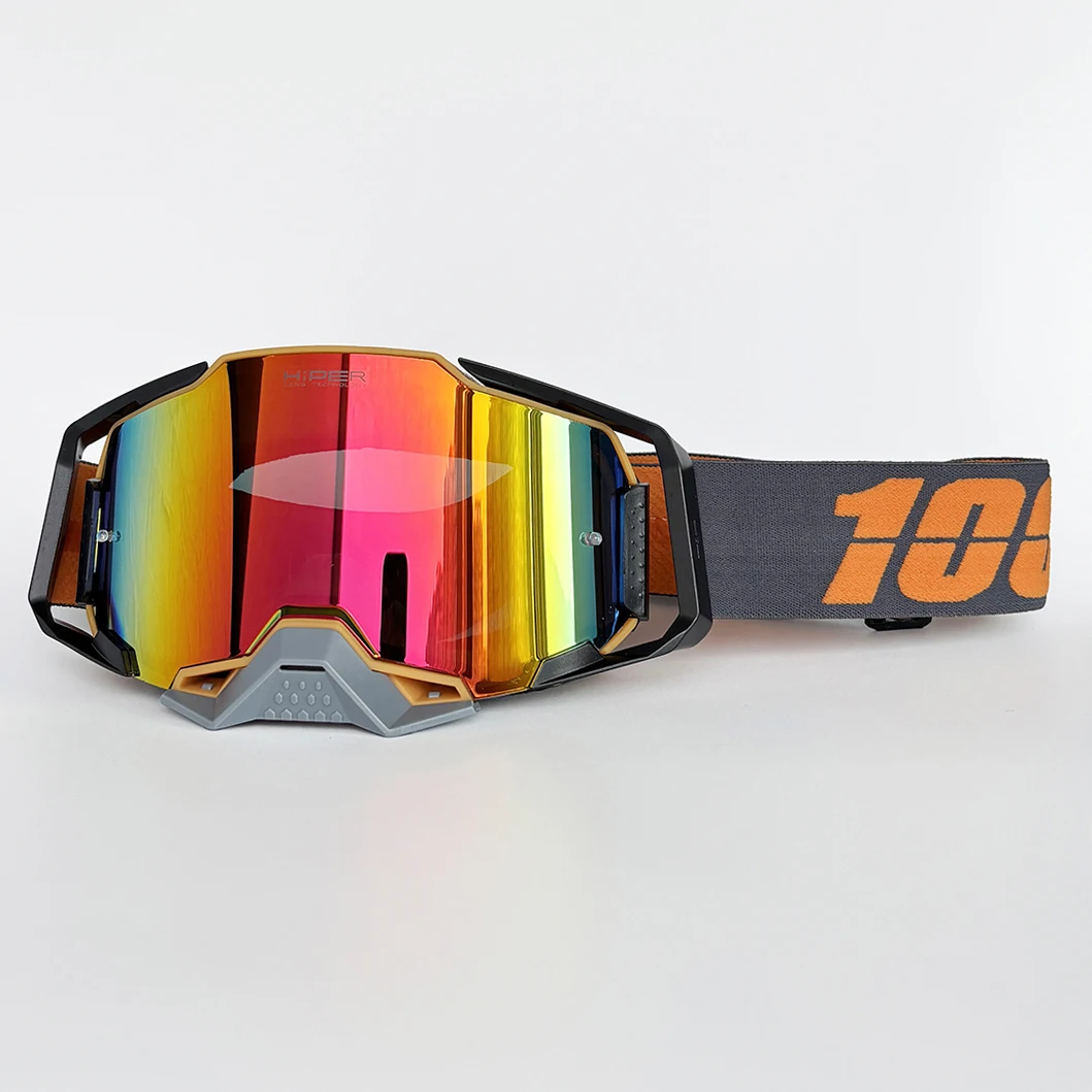 Motorcycle Goggles Dustproof Racing Glasses Windproof for Men & Women Motocross Cycling Skiing Outdoor Off-Road Bike Goggle - view 4