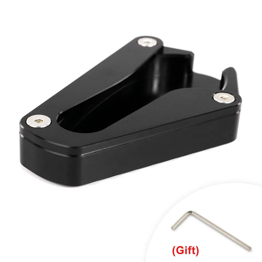 

enlarger extension kickstand side Motorcycle For Suzuki SV650 SV650A SV650XA 2019-2023 stand enlarger pate pad Kickstand Foot