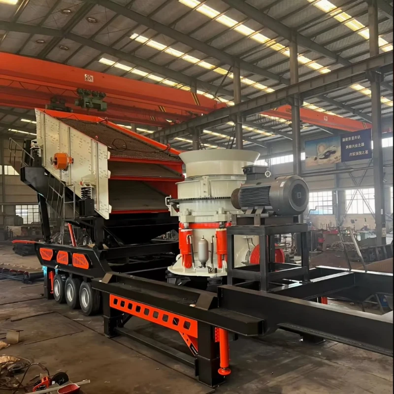 Customized Jaw Crusher Heavy Duty Crusher Mobile Screening Station Stone Mining Jaw Crusher Mining
