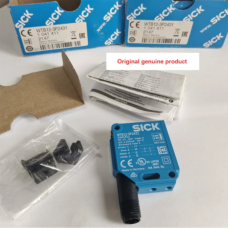Original SICK Photoelectric Sensor WTB12-3P2431 Order Number：1041411