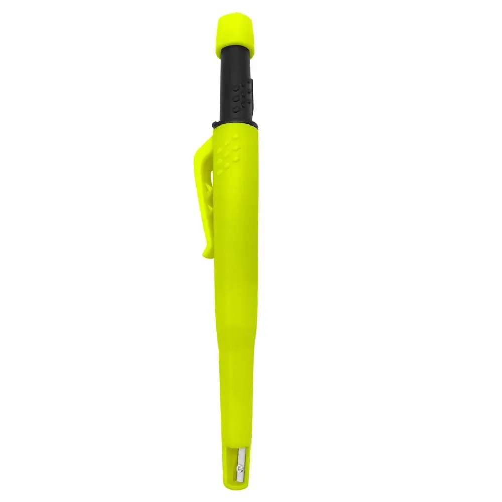 Precise Marking Carpenter Mechanical Pencil One-piece Design with Sharpener Mechanical Pencil Pen Cap Solid