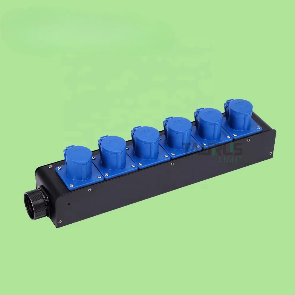 Portable Electrical Power Socapex to CEE Box Distribution Box for Stage