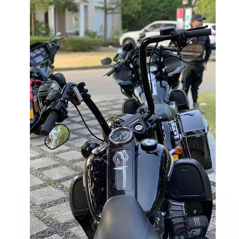 For Harley 1200 883 Retrofit the Commander Dana Road King Softtail Road Hog Successor Tag Heuer 1.5 Turn Handle