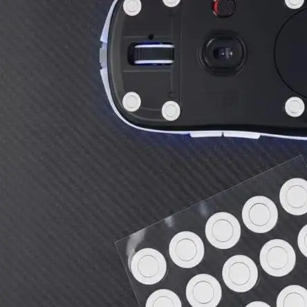 DIY Mouse Glide Feet Pads 20pcs Pack Ultraglide 7mm Round Doughnut Design Universal for All Regular Mice Repair