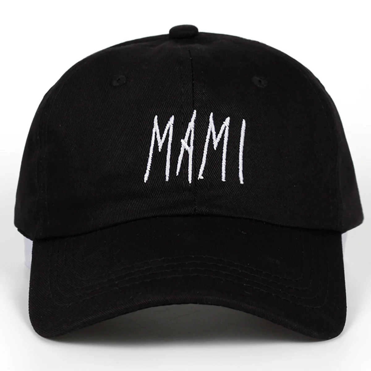 DADDY MAMI 유니섹스 레터 자수 야구 모자, 야외 조절 가능한 캐주얼 모자, 자외선 차단 모자, 용수철 및 가을