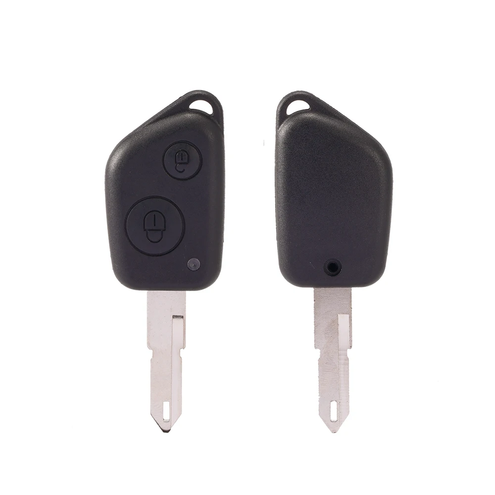 YIQIXIN 2 Buttons For Peugeot 106 206 306 205 405 Remote Car Key Shell Case For Citroen Picasso Berlingo C2 C3 Replacement Cover