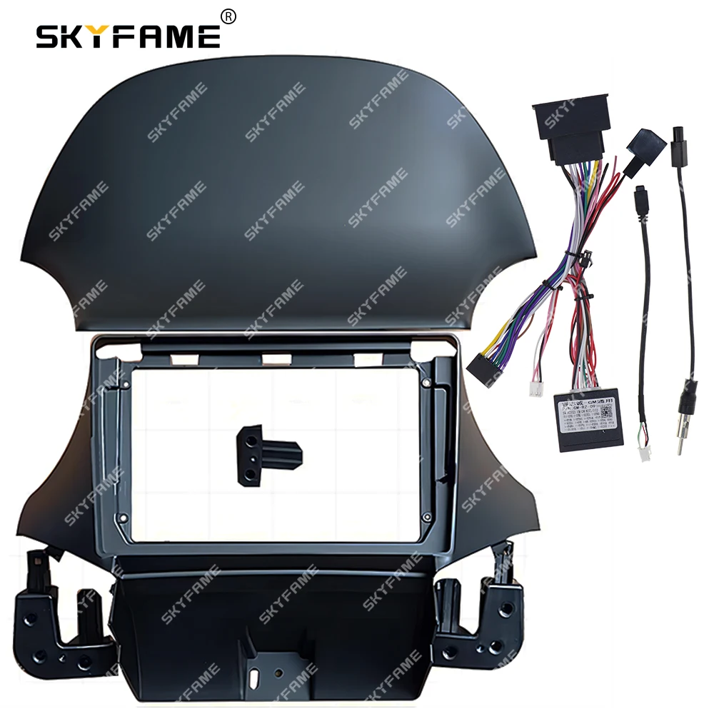 SKYFAME Car Frame Fascia Adapter Android Radio Dash Fitting Panel Kit For Chevrolet Orlando ET