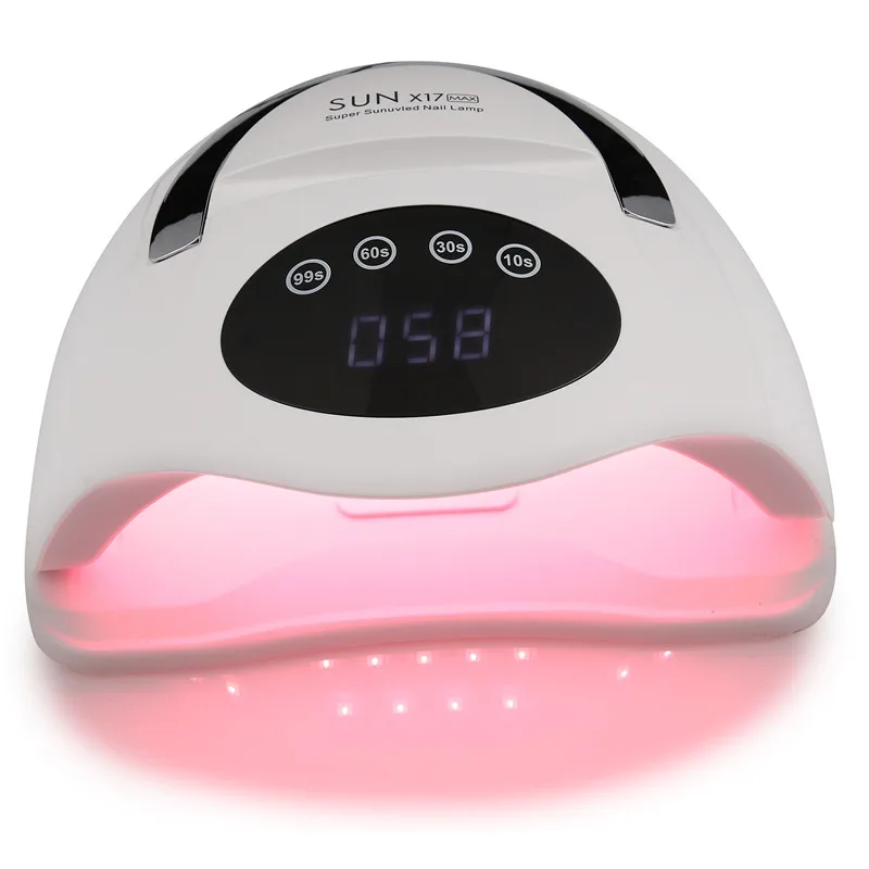 Sun X17 MAX UV LED Lamp For Nail Manicure 72 LEDS Professional Gel Polish Drying Lamps With Timer Auto Sensor Equipment Tools