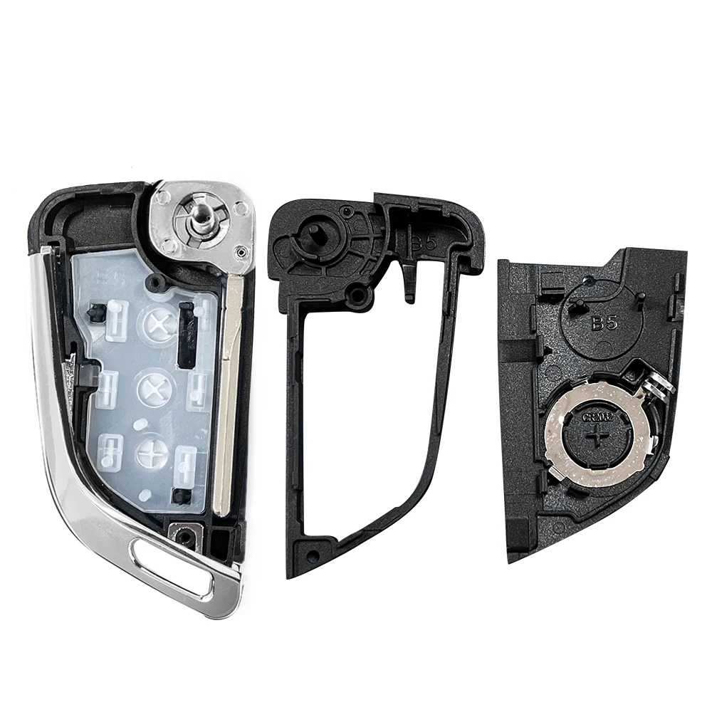 KEYYOU 1PCS NEW For VW Volkswagen MK4 Bora Golf 4 5 6 Passat Polo Bora Touran Modified 2 3 Buttons Remote Folding Car Key Shell