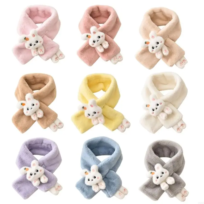 

39BB Furry Scarf осень зимний плюшевый густой теплый шарф пушистый кросс -детский шарф