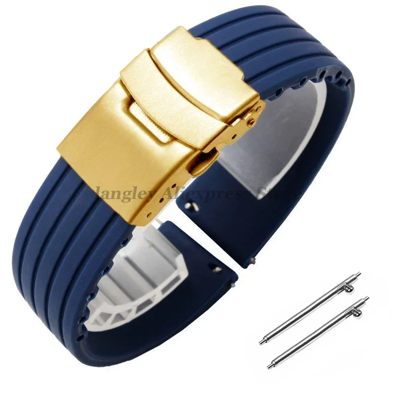 18mm 20mm 22mm 24mm Quick Release Silikon Armband für Huawei Uhr GT4/GT3 46mm für Seiko für Omega für Fossil Gummi Riemen