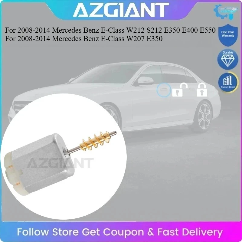 

AZGIANT for Benz E-Class W212 S212 E350 E400 E550 W207 E350 Door Lock Actuator Repair 4-Door Universal Motor Replace A2047201535