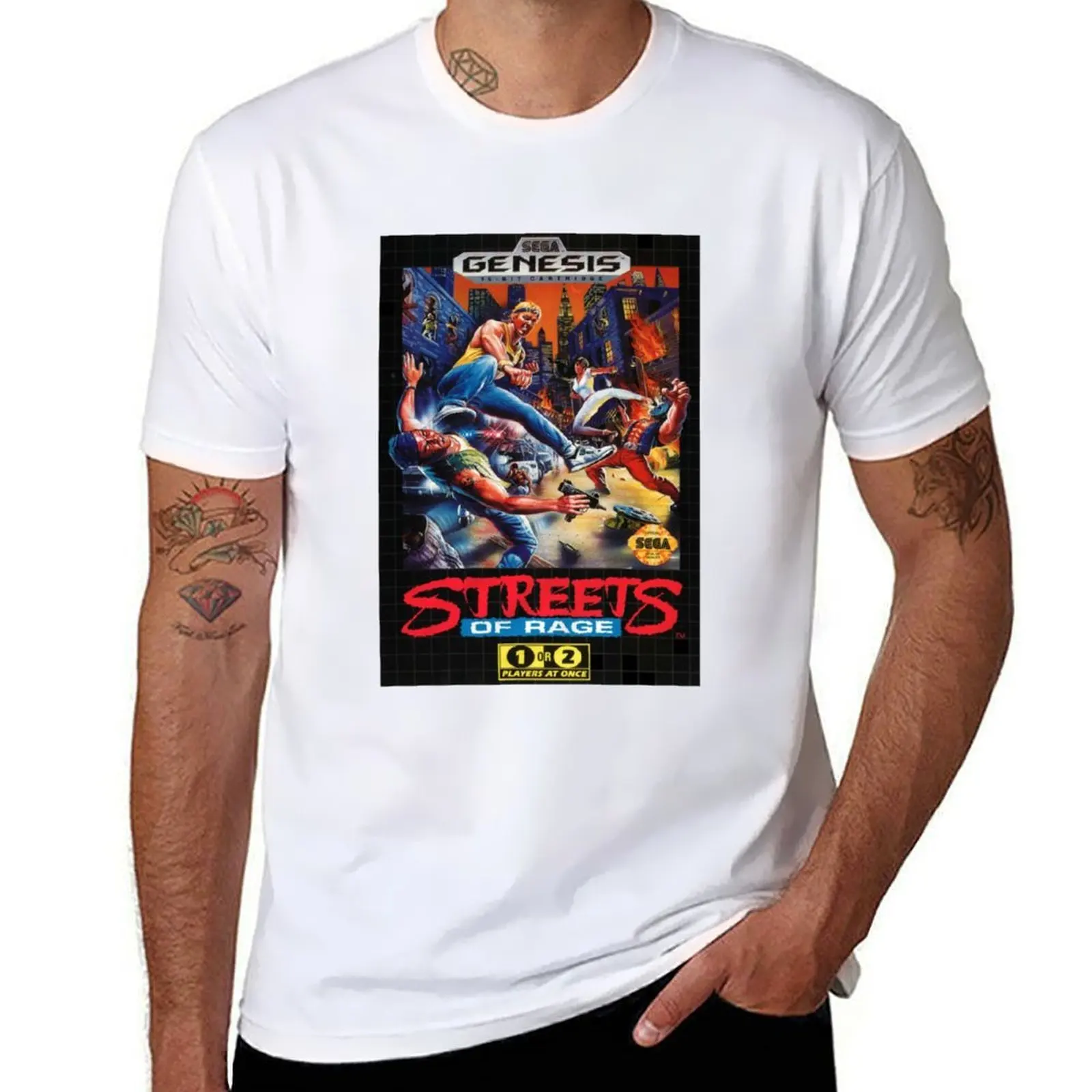 

Streets of Rage T-Shirt cotton t shirts man 100% man t shirt luxury T-Shirt