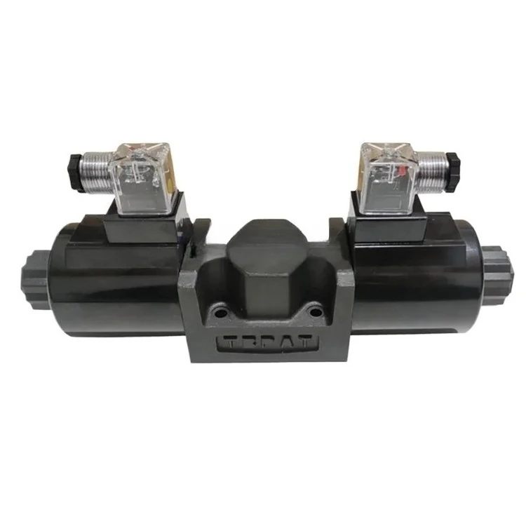 Electromagnetic reversing hydraulic valve