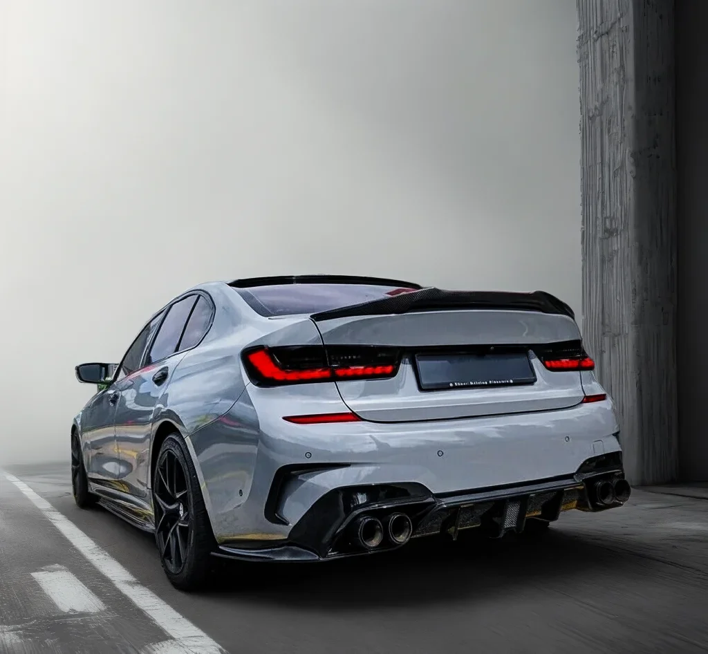 Dragon Scale Taillights for 2019-2025 BMW 3 Series M3 G20 G80 Chassis, Compatible with 316/320/328/330/M340, Plug & Play